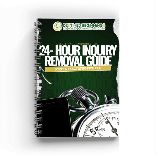 24-Hour Inquiry Removal Guide E-Book